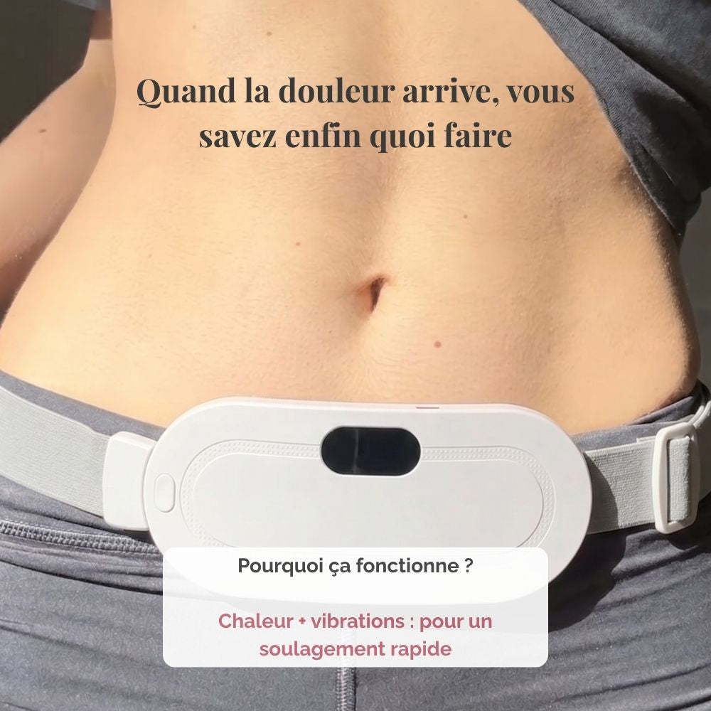 Limea – Ceinture chauffante pour soulager les règles douloureuses